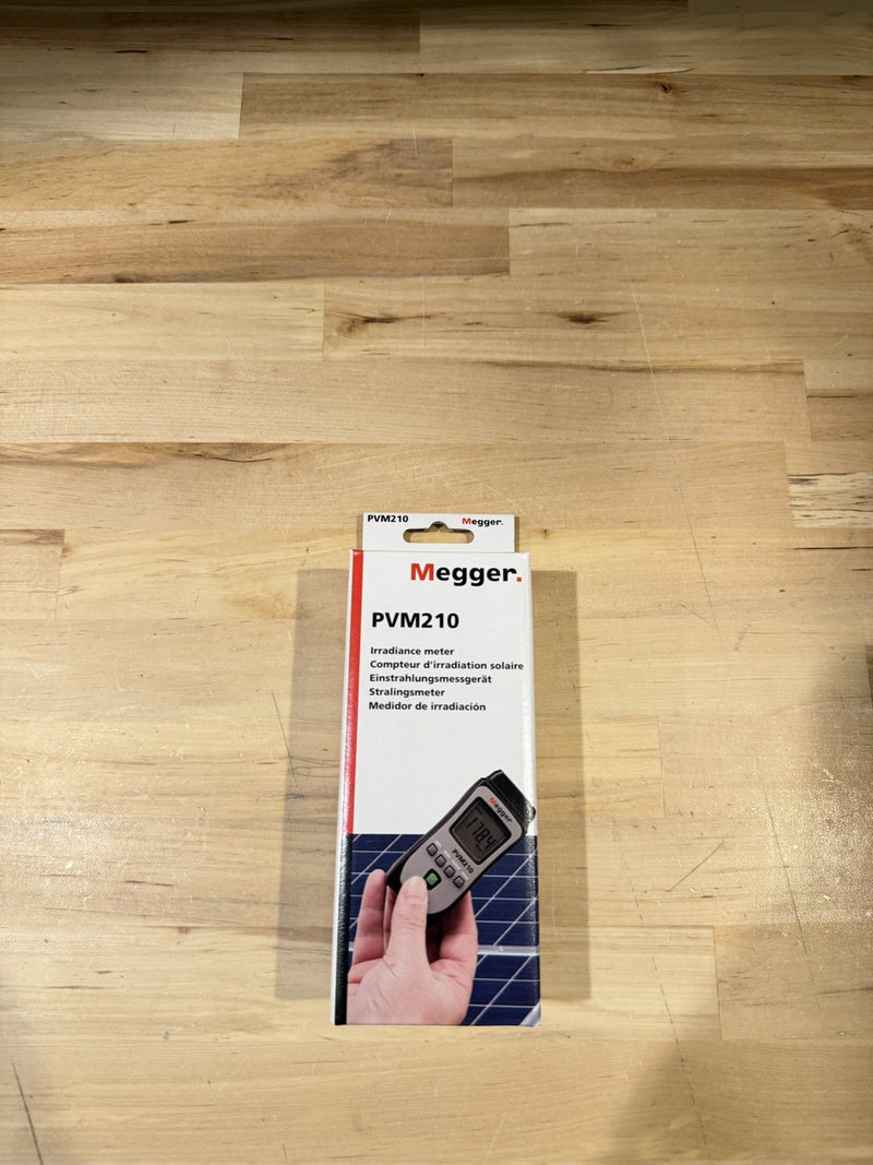 MEGGER PVM210 SOLAR IRRADIANCE METER