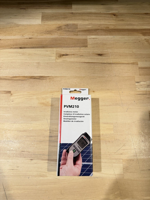 MEGGER PVM210 SOLAR IRRADIANCE METER