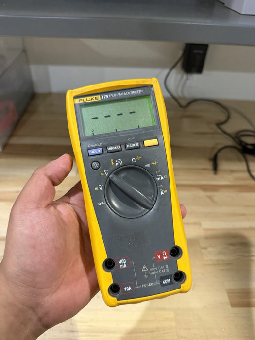 FLUKE 179 TRUE RMS MULTIMETER FOR PARTS