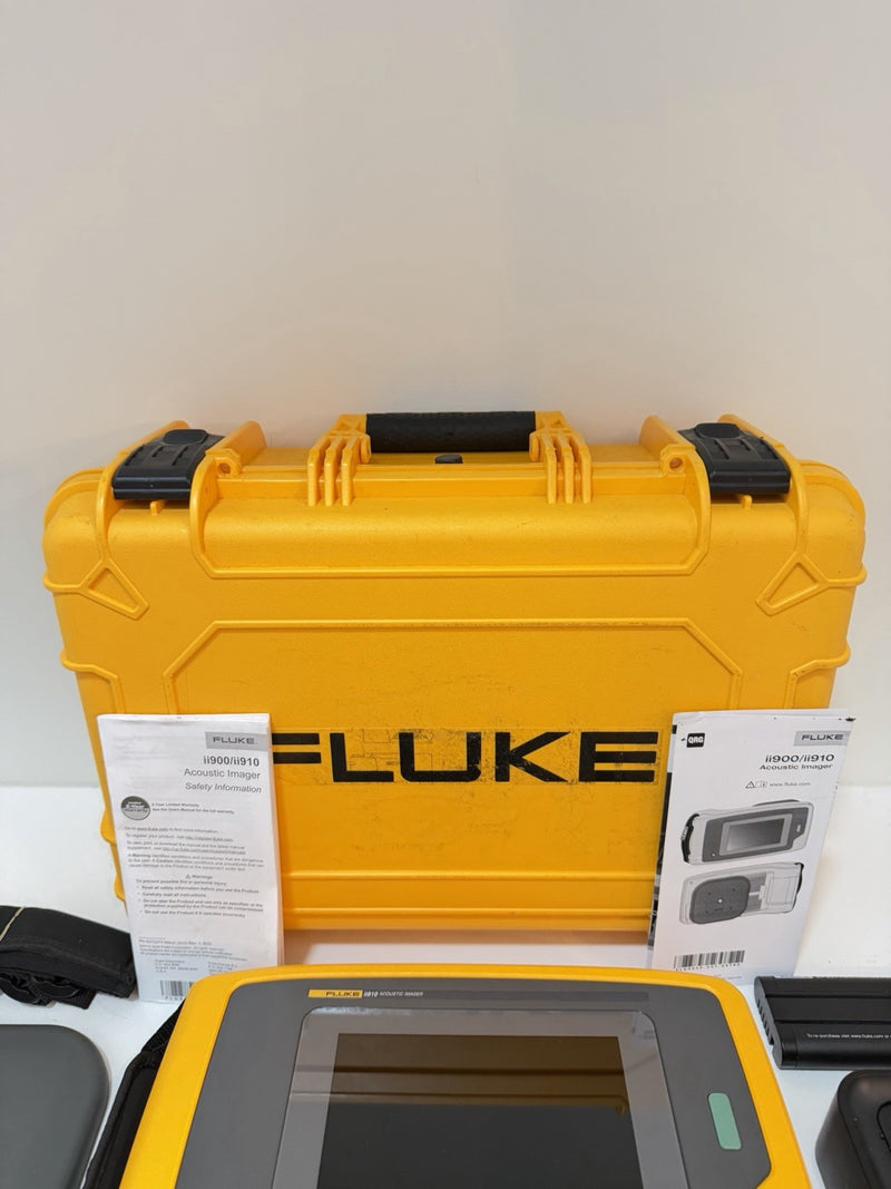 FLUKE ii910 ACOUSTIC IMAGER KIT W/ ACCESSORIES FREE SHIPPING (TESTED)