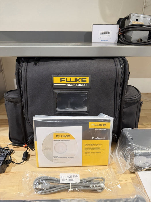 FLUKE BIOMEDICAL PROSIM 8 & SPOT SPO2 MODULE KIT