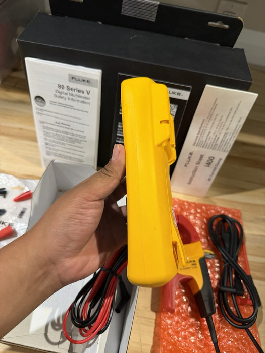 FLUKE 87V/IMSK INDUSTRIAL MULTIMETER SERVICE KIT WITH I400 AC CURRENT CLAMP
