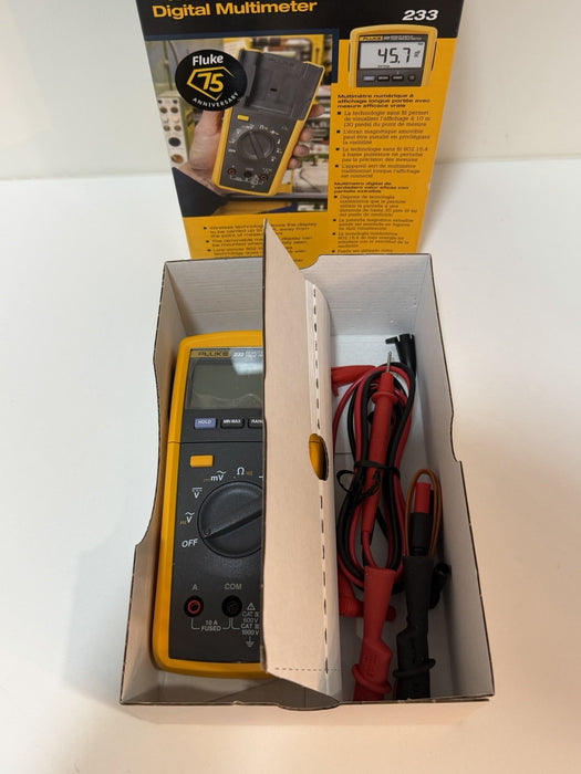 FLUKE 233 REMOTE DISPLAY AUTOMOTIVE DIGITAL MULTIMETER 2024