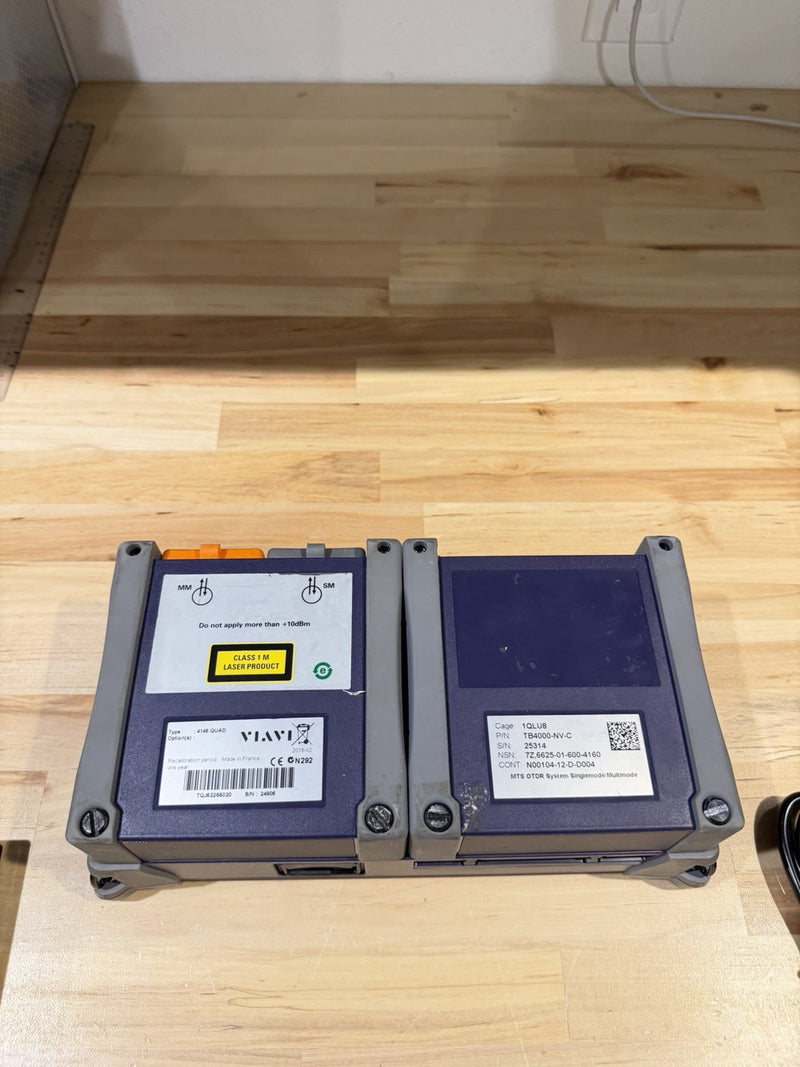 JDSU T-BERD 4000 4146 QUAD SM MM FIBER OTDR 850/1300/1310/1550