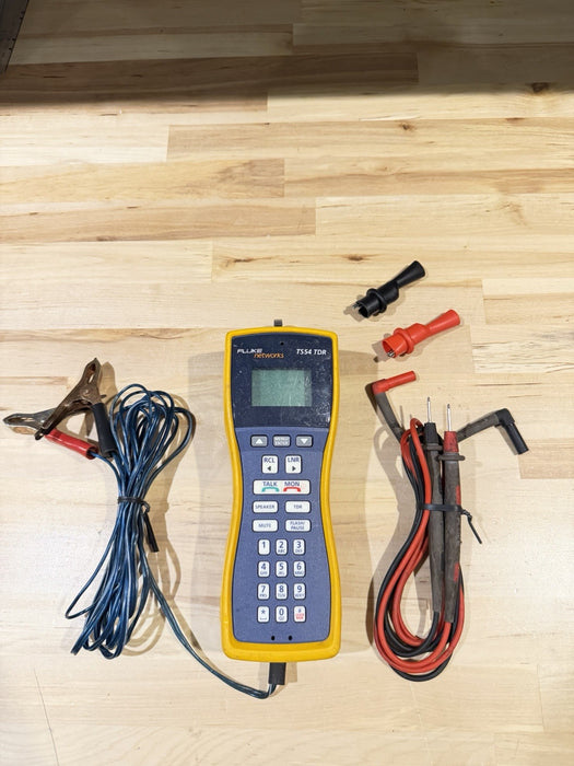 FLUKE NETWORKS TS54 TDR TESTER TESTED