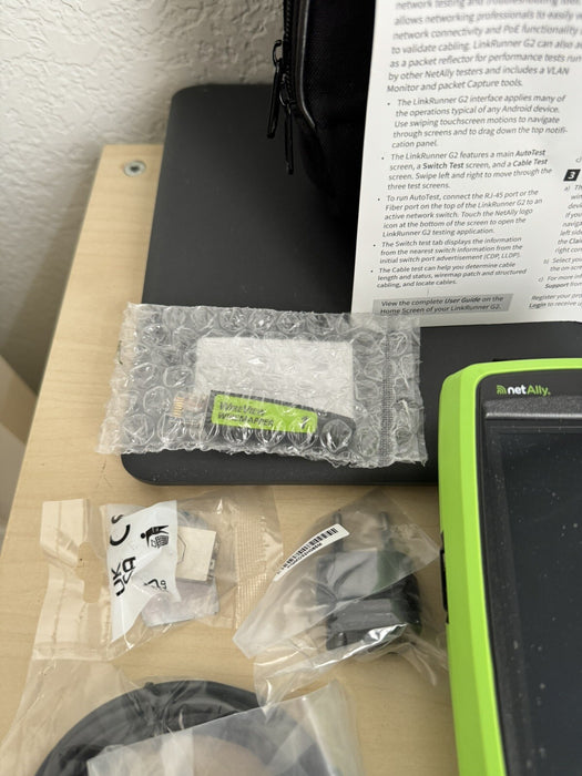 NetAlly LinkRunner G2 Smart Ethernet & Network Tester Kit