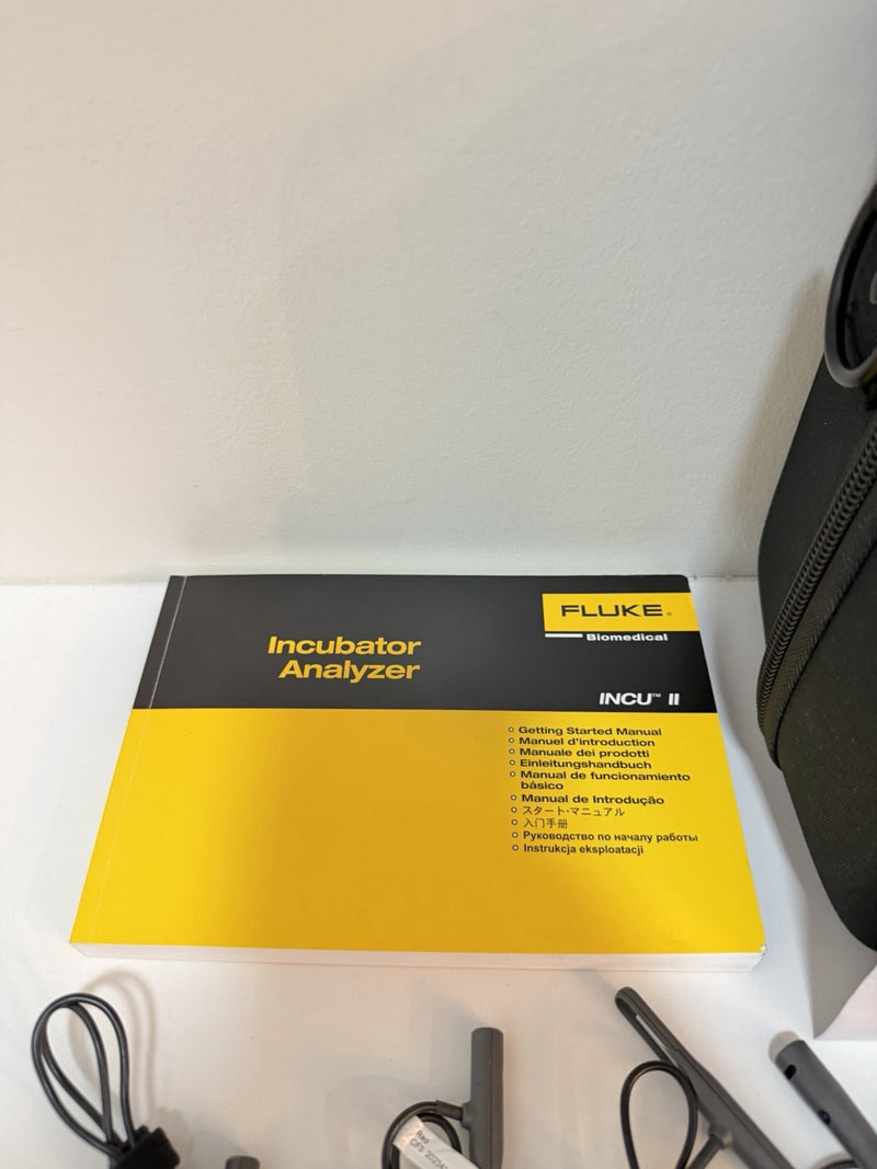 FLUKE INCU II INCUBATOR ANALYZER KIT CALIBRATED 2024 TESTED