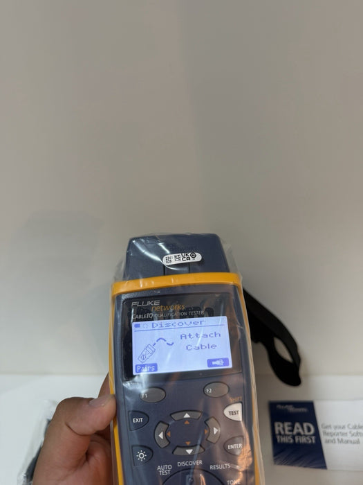 FLUKE NETWORKS CABLE IQ QUALIFICATION TESTER CIQ-100 /NEW SEALED - FREE SHIPPING