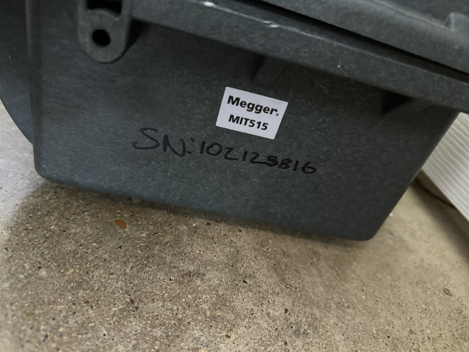 MEGGER MIT515 5KV INSULATION RESISTANCE TESTER