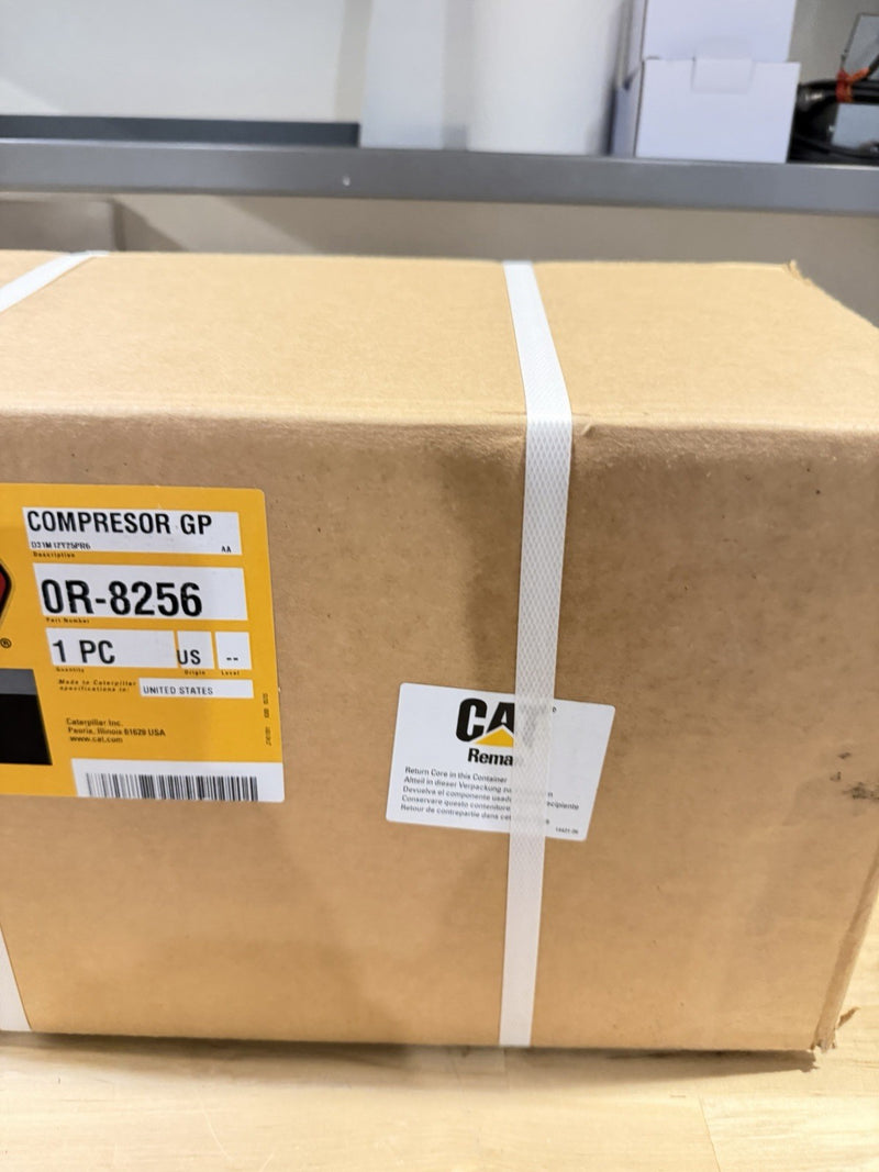CATERPILLAR 0R-8256 AIR COMPRESSOR (NEW FACTORY SEALED / GENUINE OEM NEW