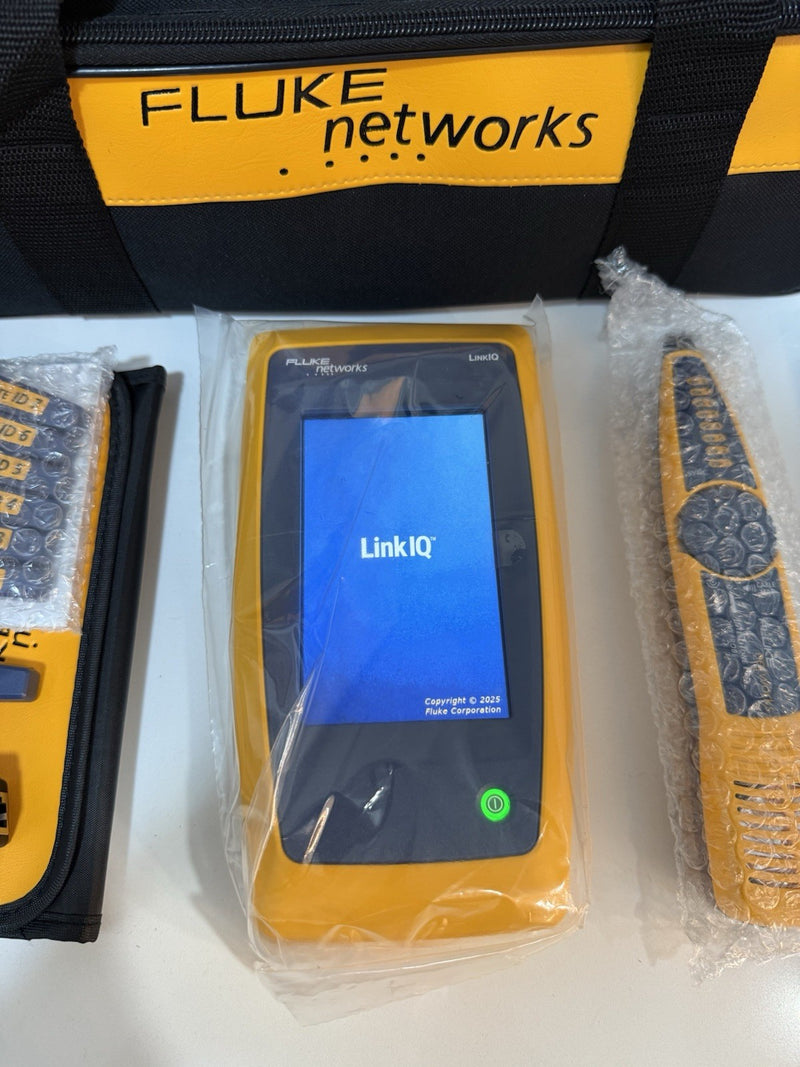FLUKE NETWORKS LIQ-KIT LINKIQ TESTER KIT CALIBRATED 2025