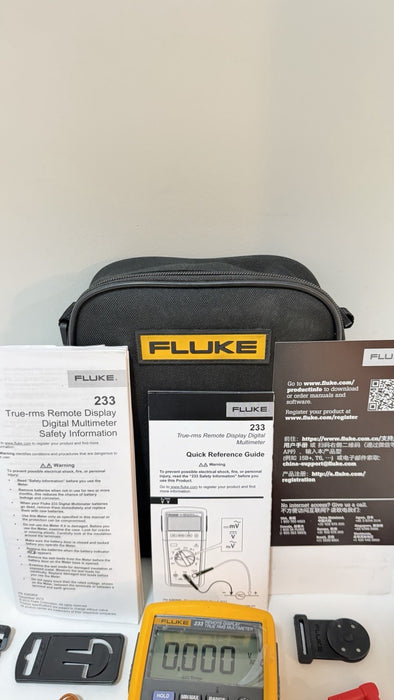 FLUKE 233 REMOTE DISPLAY AUTOMOTIVE DIGITAL  MULTIMETER KIT (NEW) SHIPS FAST