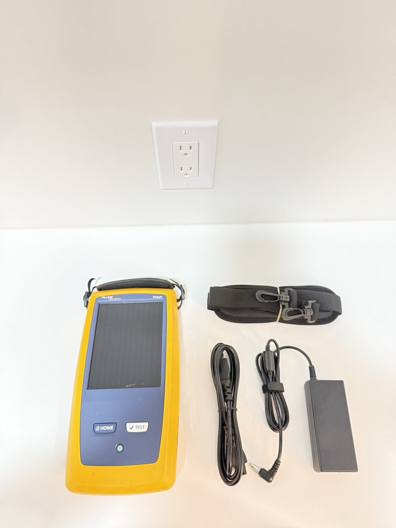 FLUKE NETWORKS VERSIV DSX MAINFRAME WITH CHARGER TESTED
