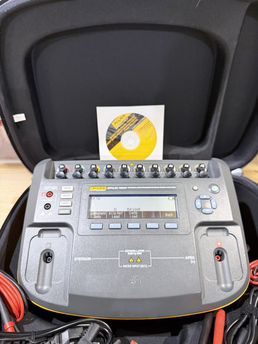 FLUKE IMPULSE 7000DP ANALYZER W/ LEADS & CHARGER (FREE SHIPPING) TESTED