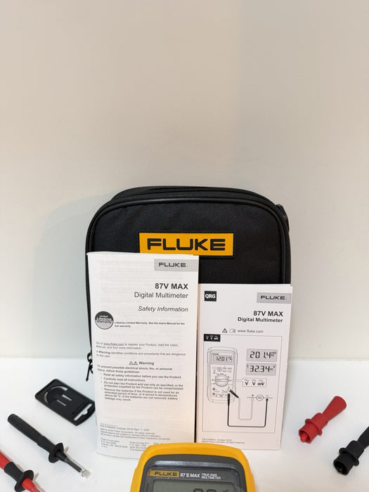 FLUKE 87V-MAX/E2 INDUSTRIAL COMBO KIT NEW SEALED