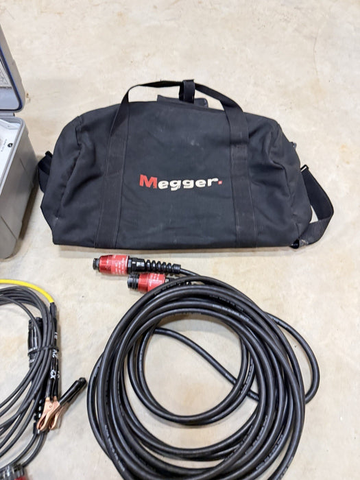 MEGGER THREE-PHASE TTR 550503 TRANSFORMER TURN-RATIO TESTER W/ CABLES (TESTED)