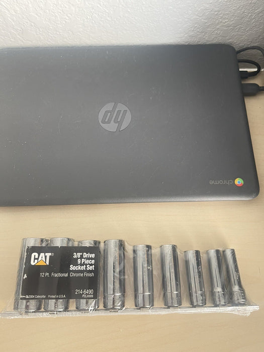 CAT 214-6490 3/8" DRIVE9 PIECESOCKET SET NEW
