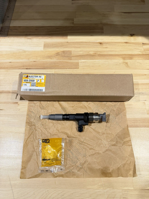 CAT 608-2959 DIESEL INJECTOR (NEW FACTORY SEALED) - GENUINE OEM