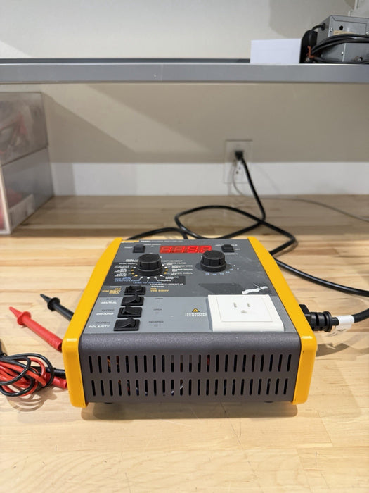 FLUKE BIOMEDICAL ESA601 ELECTRICAL SAFETY ANALYZER TESTER CALIBRATED 2025