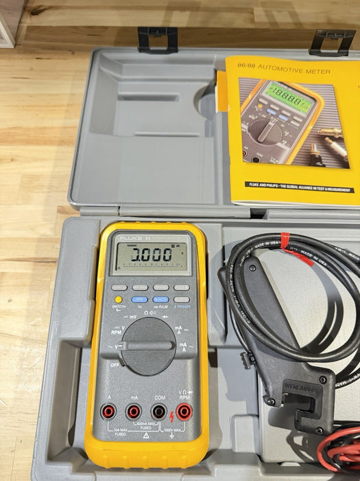 FLUKE 88 AUTOMOTIVE METER SCREEN IS DIM FOR PARTS