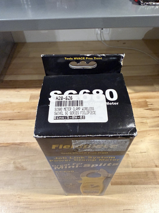 FIELDPIECE SC680 TRUE RMS JOB LINK METER (NEW FACTORY SEALED) FREE SHIPPING