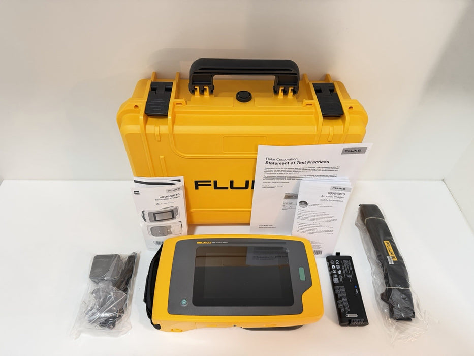 FLUKE ii905 ACOUSTIC IMAGER 2-65KHZ W/ LEAKQ & WIFI (CALIBRATED 2025) NEW SEALED