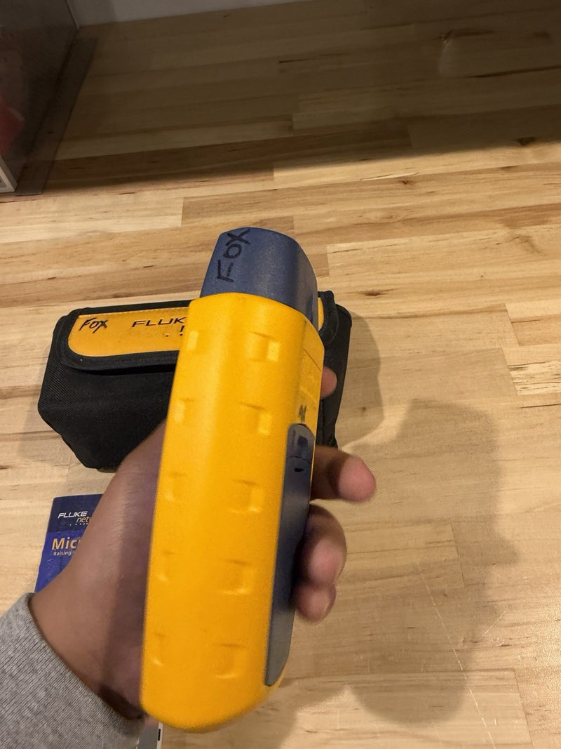 FLUKE NETWORKS MICROSCANNER 2 WITH BAG & MANUAL