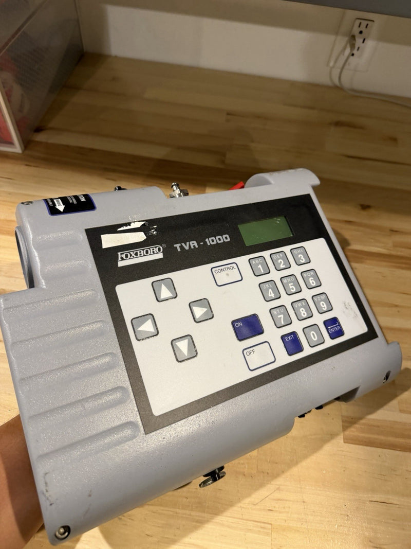 FOXBORO TVA-1000B-AA2BFAZ TOXIC VAPOR ANALYZER TESTED