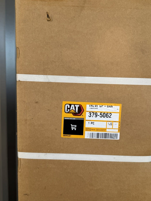 CAT 379-5062 BANK VALVE GP (NEW FACTORY SEALED) FREE SHIPPING -GENUINE OEM