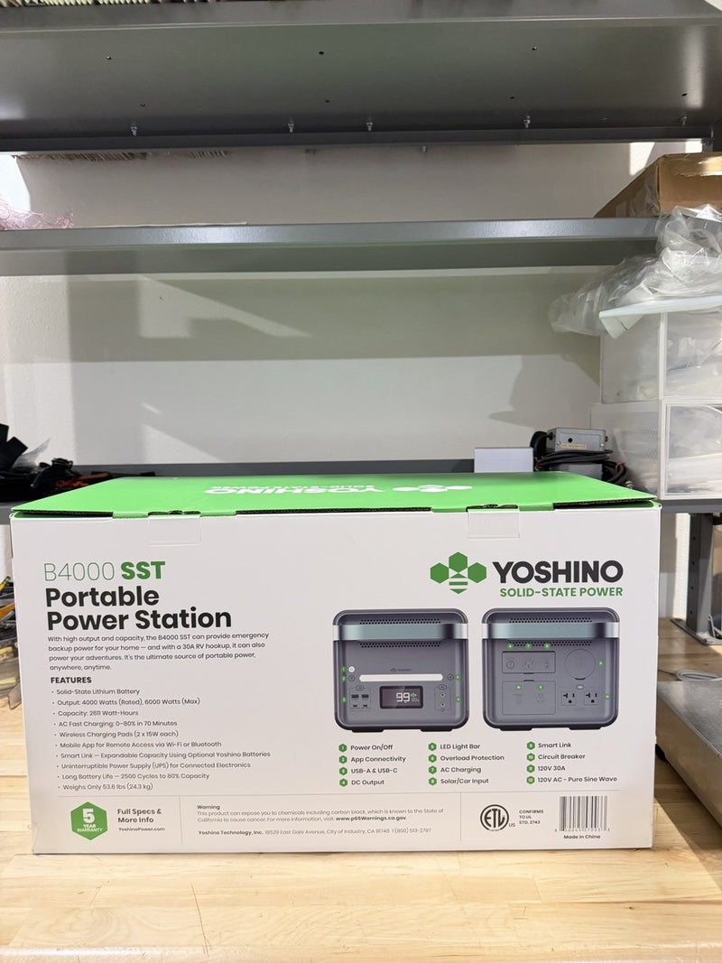 YOSHINO B4000 SST PORTABLE POWER STATION