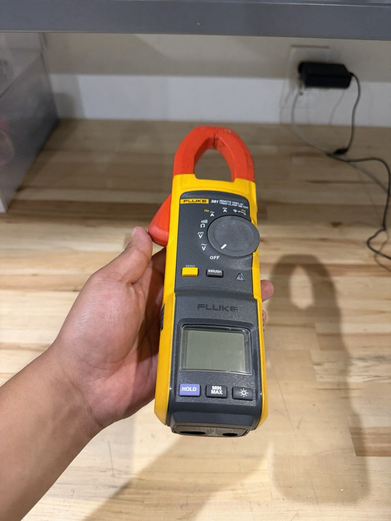 FLUKE 381 FC TRUE RMS CLAMP METER FOR PARTS