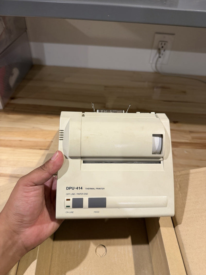 SEIKO SII DPU-414 THERMAL PRINTER + POWER SUPPLY TESTED