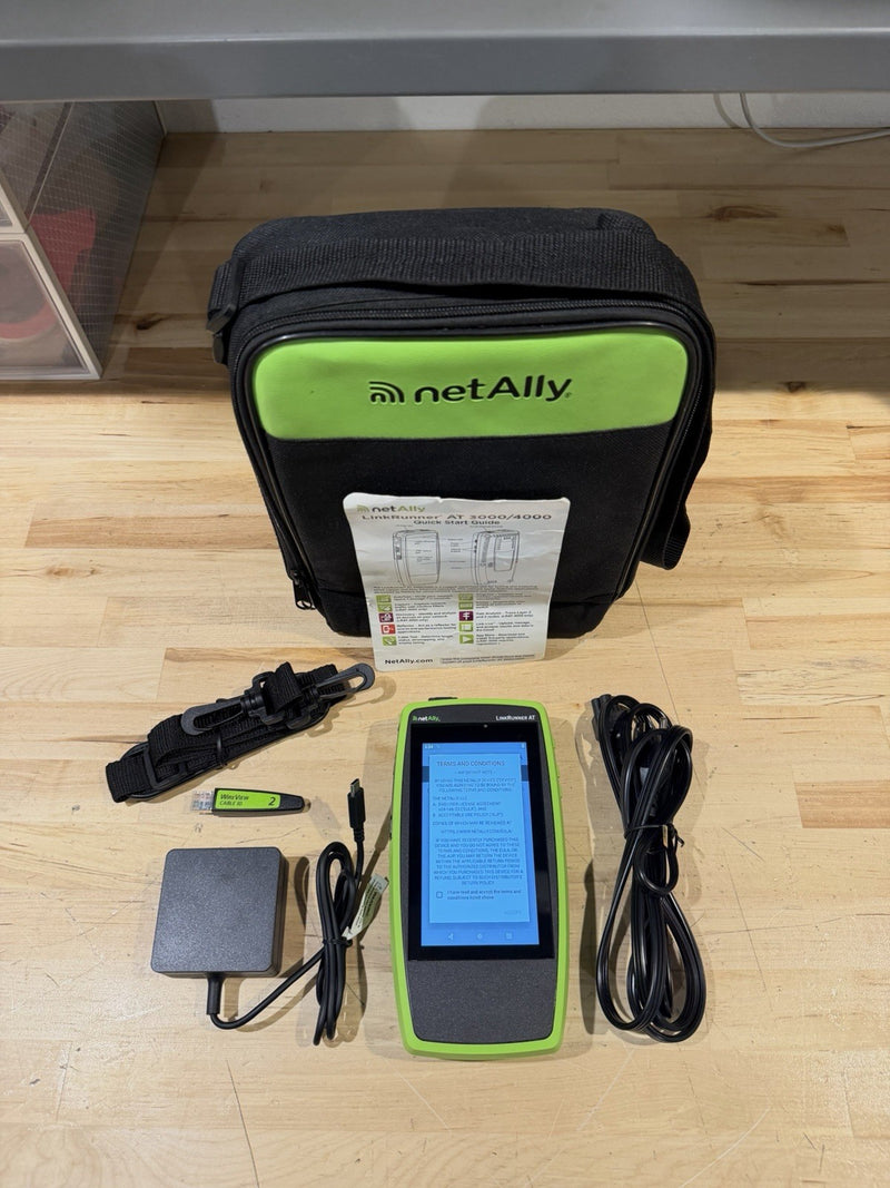 NETALLY LINKRUNNER AT 3000 CABLE TESTER (FREE SHIPPING)