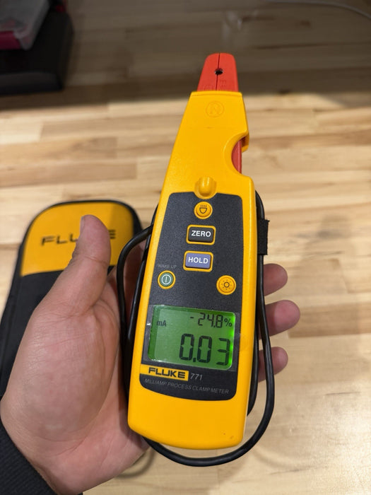 FLUKE 771 MILLIAMP PROCESS CLAMP METER (EXCELLENT CONDITION) SHIPS FAST