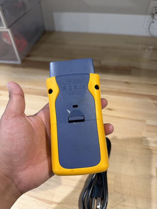 FLUKE NETWORKS LINKRUNNER DUO TESTER WITH CHARGER TESTED