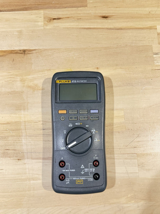 FLUKE 27 II INDUSTRIAL DIGITAL MULTIMETER (PARTS ONLY) FOR PARTS