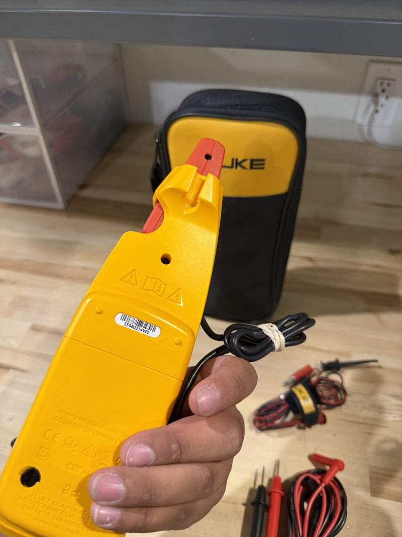 FLUKE 773 MILLIAMP PROCESS CLAMP W/ LEADS (TESTED) FREE SHIPPING