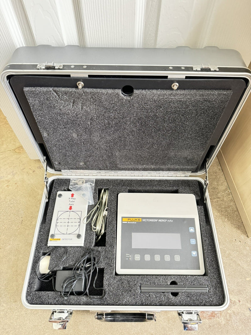 FLUKE BIOMEDICAL 8000 VICTOREEN NERO MAX X-RAY WITHCASE