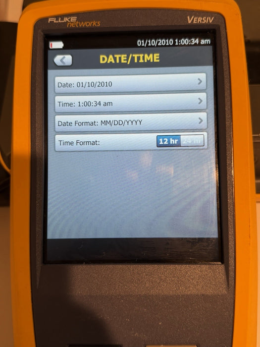 FLUKE NETWORKS VERSIV MAINFRAME ONLY FOR DSX-5000/DSX-8000 (SHIPS FREE)