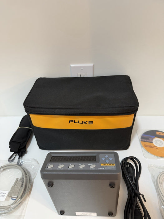 FLUKE HART SCIENTIFIC 1502A THERMOMETER READOUT (CALIBRATED 2025) SHIPS FAST