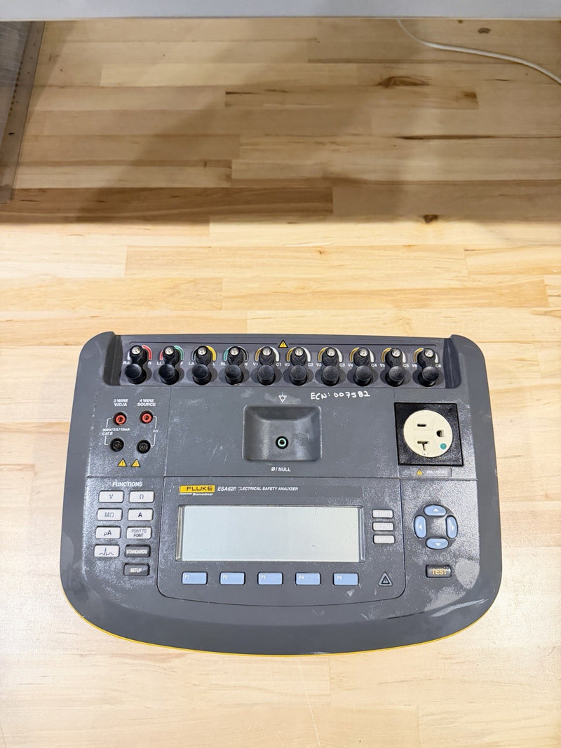 FLUKE ESA620 BIOMEDICAL ELECTRICAL SAFETY FOR PARTS