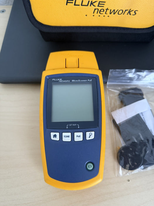 Fluke Networks MicroScanner Network Cable & PoE Tester (FREE SHIPPING) NEW