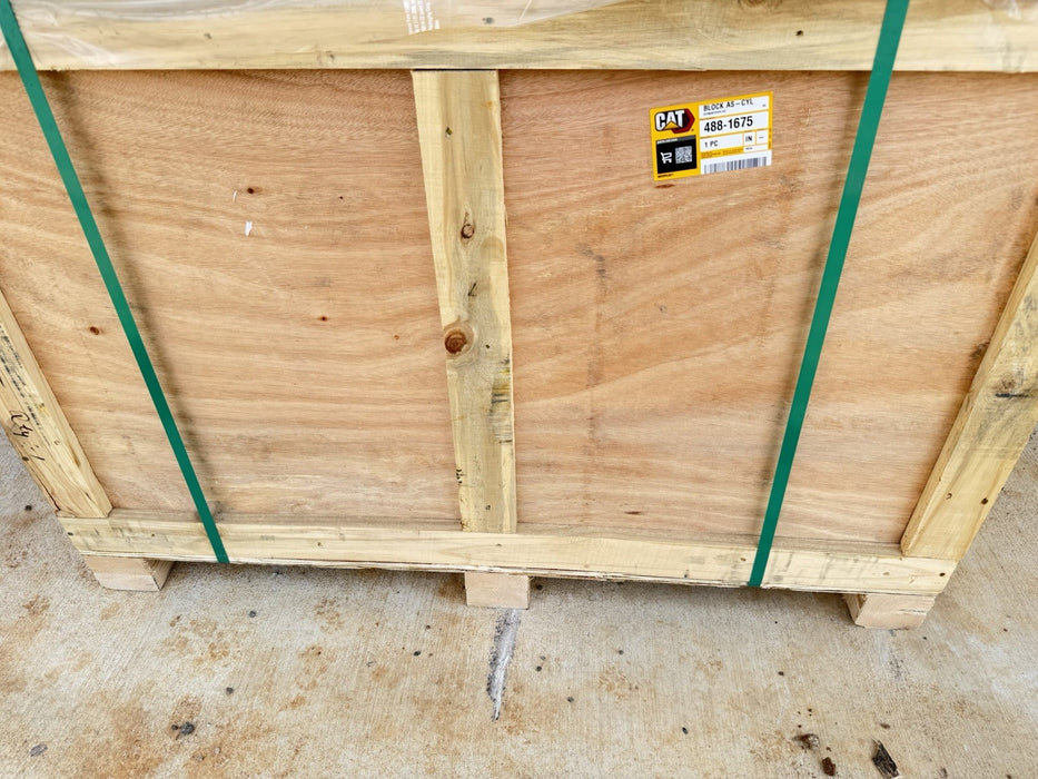 CAT 488-1675 6 CYLINDER ENGINE BLOCK (NEW SEALED) - GENUINE OEM / SHIPS FREE