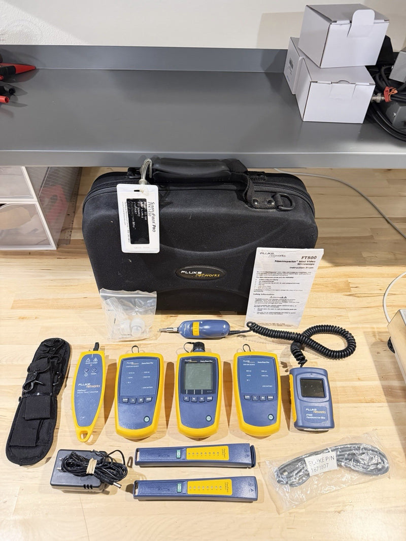 FLUKE NETWORKS FTK-1450 SIMPLIFIBER PRO FIBER VERIFICATION KIT( FAST SHIPPING)