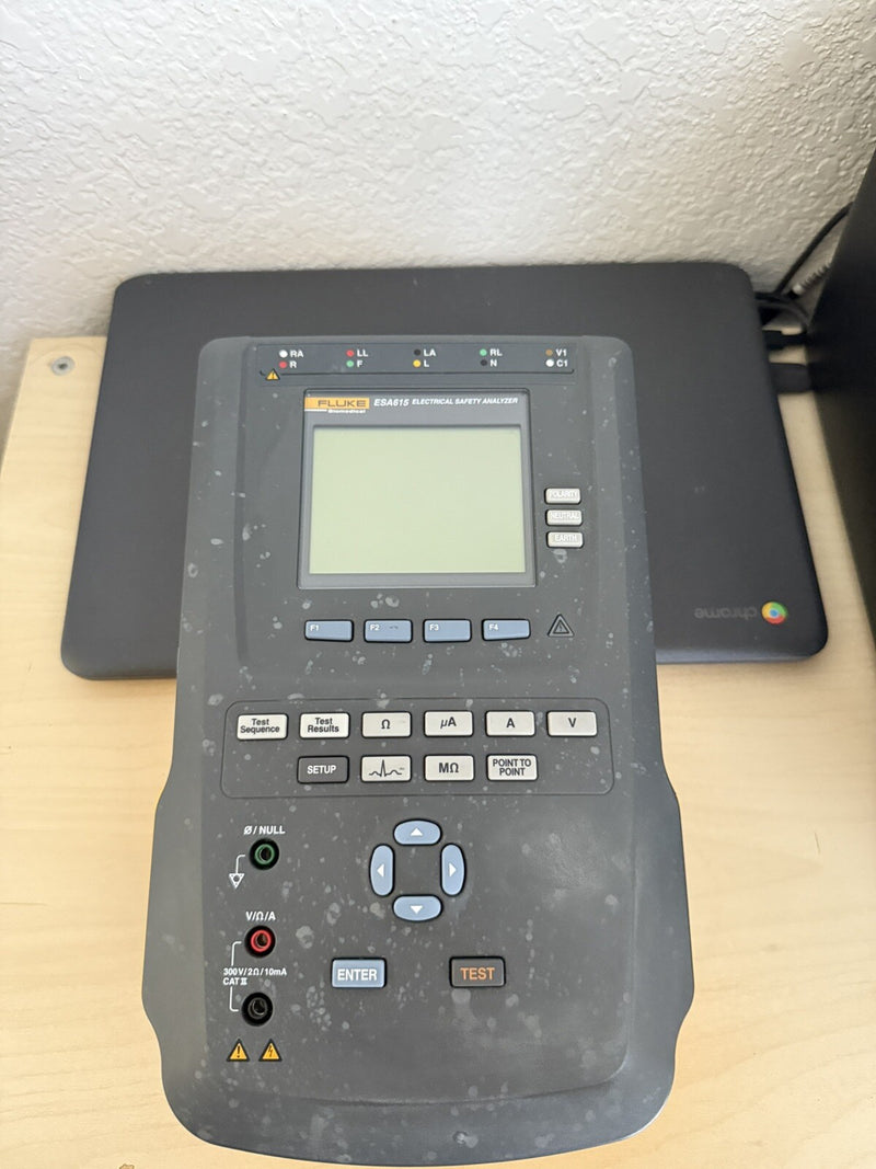 FLUKE ESA615 EU 230V ELECTRICAL SAFETY ANALYZER TESTED