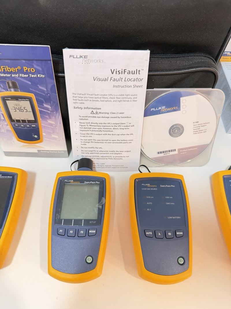 FLUKE NETWORKS FTK1475 POWER METER MULTIMODE KIT