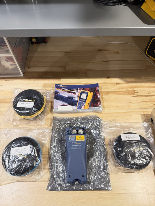 FLUKE DTX-OTDR SM MM FIBER MODULE W/ LAUNCH PACK (NEW SEALED) FREE SHIPPING