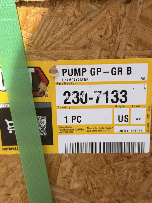 CAT 230-7133 HOIST GEAR PUMP