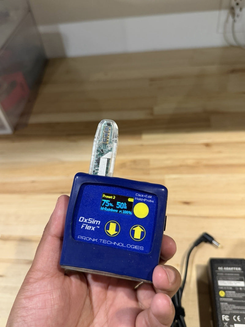 OXSIM FLEX OXIMETER SIMULATOR WITH CHARGER CALIBRATED 2024 TESTED