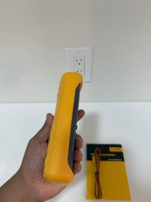 FLUKE 51 II SINGLE INPUT THERMOMETER WITH PROBE & MANUAL TESTED